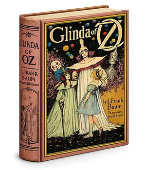 3D cover of Glinda of Oz