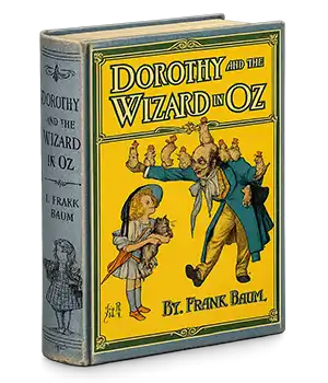 3D cover of Dorothy and the Wizard in Oz